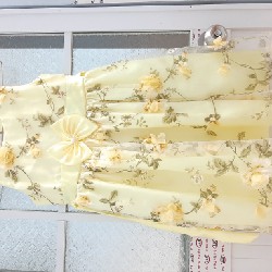 Váy hoa xuân xinh xắn bé gái. 25051