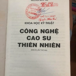 Sách Khoa học kỹ thuật công nghệ cao su thiên nhiên - Kỹ sư Nguyễn Hữu Trí 306924