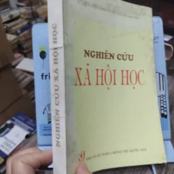Sách: Nghiên cứu xã hội học - TG: PTS Chung Á, PTS Nguyễn Đình Tấn (A1) 749526