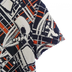 Áo thun HERMES EN DESORDRE ET CHAINES 3H4619DX - Hàng hiệu Authentic 774598