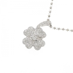 K18WG Nhẫn Bạc Clover Kim Cương 0.40CT - Hàng hiệu Chính hãng 862020