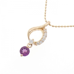 K18PG Garnet Necklace - Hàng hiệu Authentic 857013