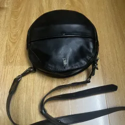 Túi nữ phom tròn 19x6 da thật 2hand 996732