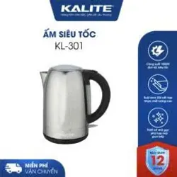 Ấm đun siêu tốc KALITE KL-301 dung tích 1,7 lít 934124