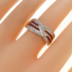 Nhẫn Ruby K18YG/PT900 1.24CT - Hàng hiệu Chính hãng 848138