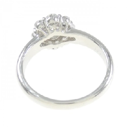 Nhẫn kim cương hoa PT900 0.34CT 669879