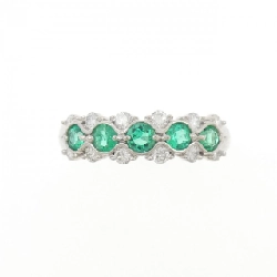 Nhẫn Emerald PT900 0.51CT - Hàng hiệu Chính hãng 850579