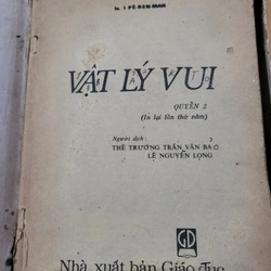 Vật lý vui tập 1 tập 2 _ xuất bản 1977 337645