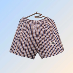 Quần đùi nam mặc nhà vải cotton mịn mát