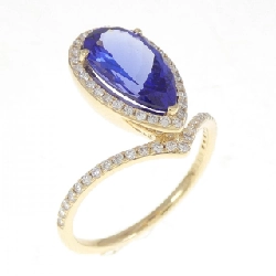 【Sản phẩm mới】Nhẫn Tanzanite K18YG 2.25CT