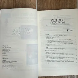 Tạp Chí Văn Học Nước Ngoài - Tổng Hợp Số Năm 1999 (2&6) (Balzac, Thơ Pháp, Prus, Lukacs) 750159