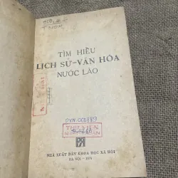 Tìm hiểu văn hóa nước Lào - 350 trang  747288