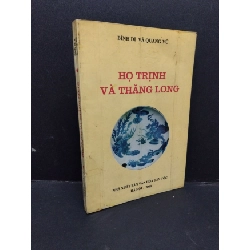 [Phiên Chợ Sách Cũ] Họ Trịnh và Thăng Long 2000 2303