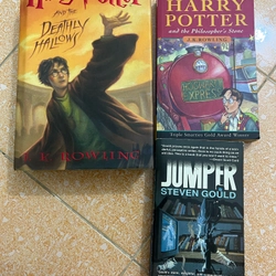 Harry Potter - truyện tiếng Anh - 2 tập, tặng kèm Jumper