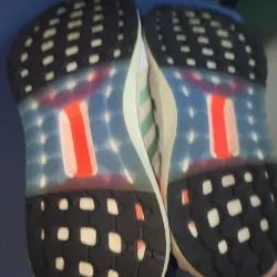 Giày thể thao chạy bộ Adidas UltraBoost màu Trắng xám phối cam 786968