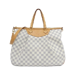 Túi xách vai Louis Vuitton Damier Azur Siracusa MM N41112 - Hàng hiệu Chính hãng