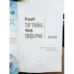 Bí quyết tay trắng thành triệu phú – Adam Khoo 538352