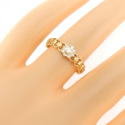 Nhẫn kim cương hoa K18YG 0.13CT - Hàng hiệu Authentic 854085