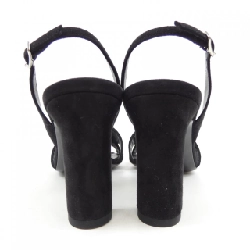 Giày sandal HERMES Éternité với chi tiết đá rhinestone 222131Z 657985