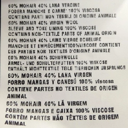 Jacket Miu Miu MIU MIU Mohair Blouson Jacket ML1041 S000 12I1 - Hàng hiệu Authentic 820630