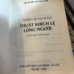 THUẬT KHÍCH LỆ LÒNG NGƯỜI - NHIỆM TRỊ THAO, THIÊN THƯ  1004829