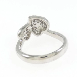 Nhẫn kim cương lá K18WG 0.45CT - Hàng hiệu Authentic 855368