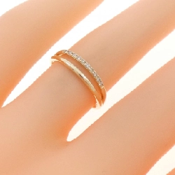 Nhẫn kim cương K10YG 0.05CT - Hàng hiệu Authentic 848643