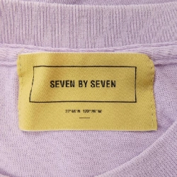 【Mã giảm giá】Áo phông SEVENBYSEVEN 645400