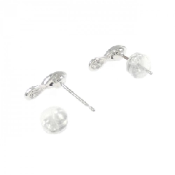 K18WG Bông tai kim cương 0.26CT - Hàng hiệu Chính hãng 864350