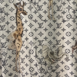 Áo Polo nam LV chapman size S used 497140