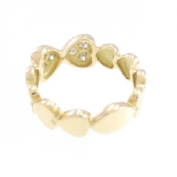 Nhẫn kim cương hình trái tim 750YG 0.30CT 671591