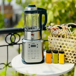 🌱 Máy làm sữa hạt UNIE V9S 1,75L – Cối thủy tinh bền bỉ, tạm dừng tiện lợi 783572