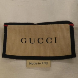 Áo sơ mi cotton Oxford có thêu GUCCI 742711 ZANVH - Hàng hiệu Authentic 897323