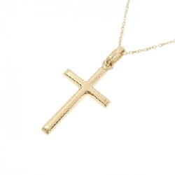 K18YG Dây chuyền hình chữ thập - Hàng hiệu Chính hãng 861316