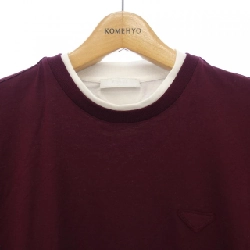 Áo thun PRADA logo hình tam giác UJN912 SOOO 11CD - Hàng hiệu Chính hãng 898619