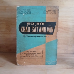 50 Bài Khảo Sát Anh Văn (Đệ Tứ Ban Anh - Đệ Nhị Sinh Ngữ II) - Sống Mới Xuất Bản 1960