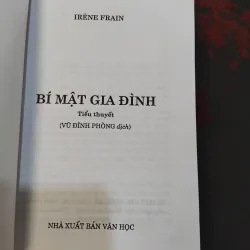 Bí mật gia đình tiểu thuyết của Irène Frain  1005704