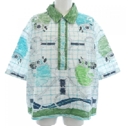 Áo Sơ Mi S/S HERMES Tatersale Remix Bis *31-5617 - Hàng hiệu Chính hãng