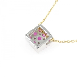 K18WG/K18YG Dây chuyền Ruby - Hàng hiệu Chính hãng 845789