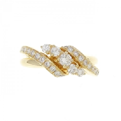 Nhẫn kim cương K18YG 0.54CT - Hàng hiệu Authentic 852562