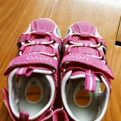 Giày thể thao trẻ em UOVO size 24 màu hồng phong cách năng động