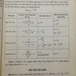 BÀI TẬP KỸ THUẬT ĐIỆN 482464