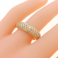 Nhẫn kim cương Pavé K18YG 0.85CT 669436