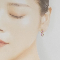 K14YG Sapphire Bông tai 1.00CT - Hàng hiệu Chính hãng 876583