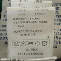 MONCLER 45313/91 ALPES Áo khoác lông - Hàng hiệu Chính hãng 808257