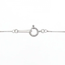 K18WG Dây chuyền kim cương chéo 0.10CT - Hàng hiệu Chính hãng 859889