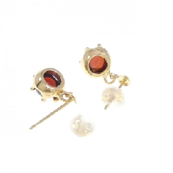 K18YG Garnet Bông tai - Hàng hiệu Chính hãng 876863