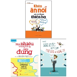 Combo Sách Hài Hước Một Chút Thế Giới Sẽ Khác Đi + Khéo Ăn Nói Sẽ Có Được Thiên Hạ + Nói Nhiều Không Bằng Nói Đúng - 36 Bí Quyết Để Chiếm Được Cảm Tình Của Người Khác (Bộ 3 Cuốn) - Lưu Chấn Hồng, Trác Nhã