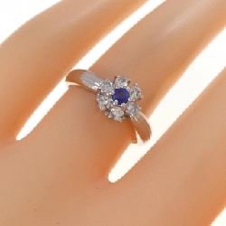 Nhẫn Sapphire Hoa PT900 - Hàng hiệu Chính hãng 854120