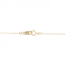 K18YG Dây chuyền lông vũ - Hàng hiệu Authentic 858879